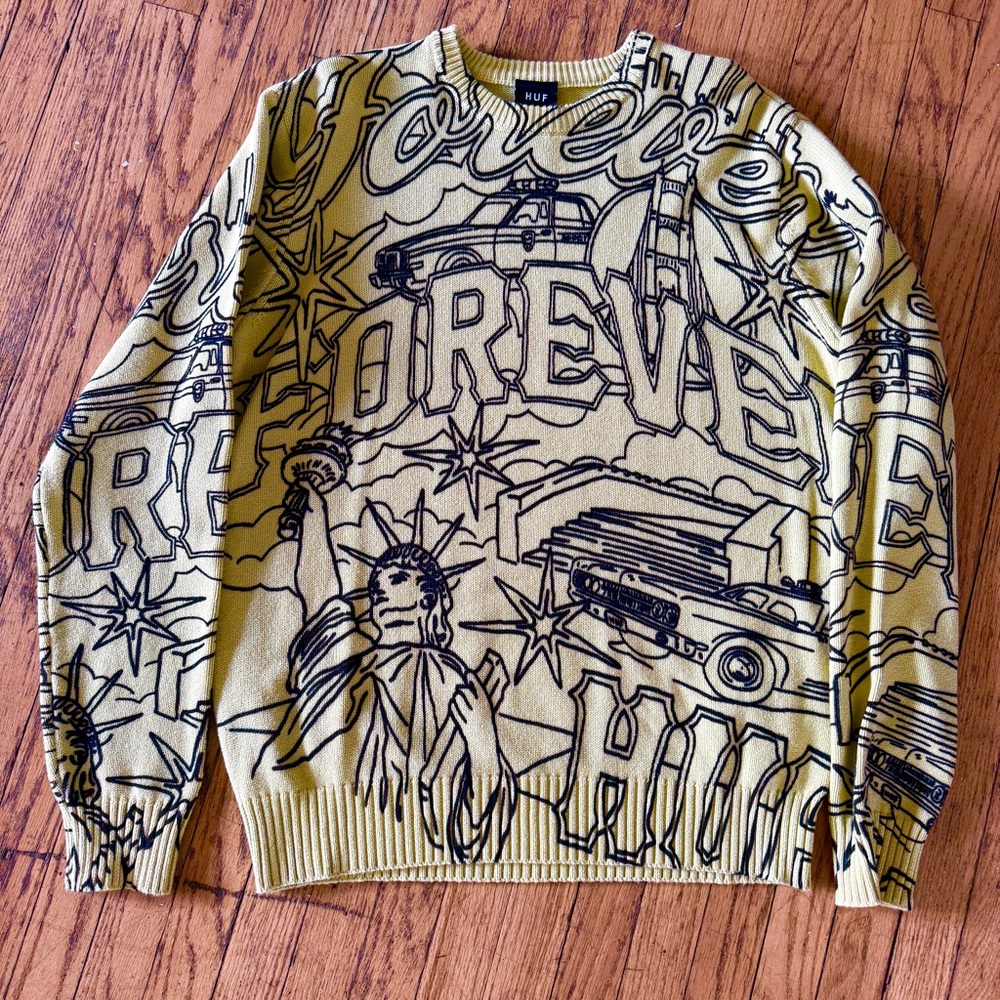 HUF Forever Crewneck Sweater